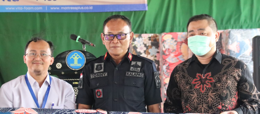 Baksos PT. Tri Sukses Jaya & PT Inoac Polytechno Indonesia, Berikan 250 Kasur Bus Bagi Napi Lapas Kelas I Cipinang