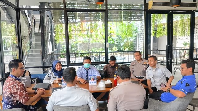 Perkuat Sinergi Keselamatan Lalu Lintas, Jasa Raharja, Dishub Kota Tangerang dan  Polres Metro Tangerang Kota Gelar Rakor Strategis 2026