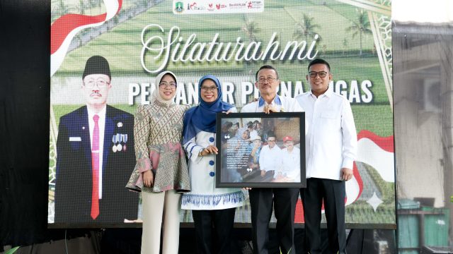 Gubernur Andra Soni Apresiasi Kinerja Agus Tauchid Dalam Capaian Swasembada Beras