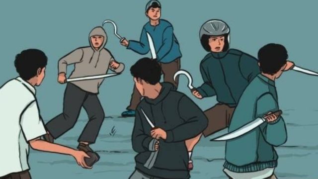 Tawuran Pelajar! 2 Terluka, 7 Diamankan Polisi