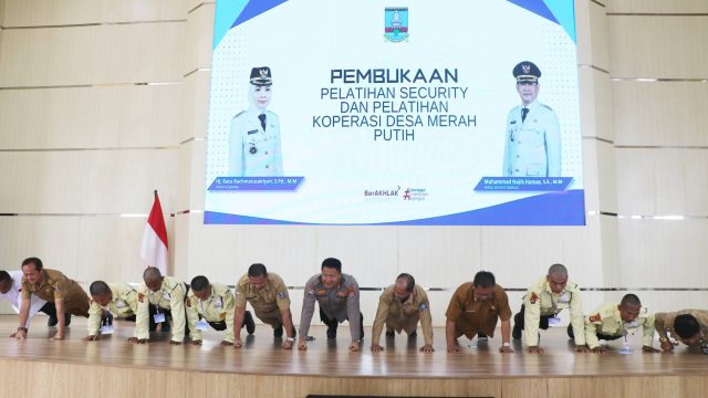 Wabup Serang Buka Pelatihan Security dan Pelatihan Koperasi Desa Merah Putih