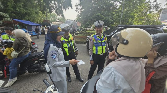 Cek pajak! Samsat Serang melakukan Penertiban dan Pencegahan Kecelakaan Lalu Lintas