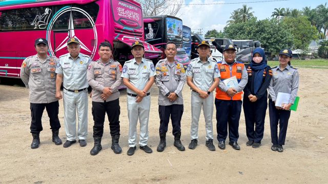 Antisipasi Lonjakan Wisatawan ‘Long Weekend’, Jasa Raharja Kanwil Banten Bersama Ditjen Hubdat Gelar Ramp Check Terpadu di Jalur Anyer