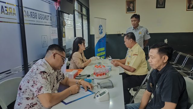 Jasa Raharja dan RS Melati Kota Tangerang Perkuat Keselamatan Berkendara Lewat Pengobatan Gratis
