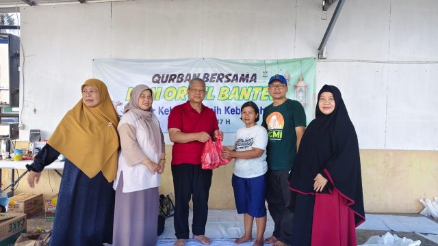 Qurban Bersama ICMI Banten 1447 H: Menguatkan Kepedulian Sosial dan Semangat Berbagi