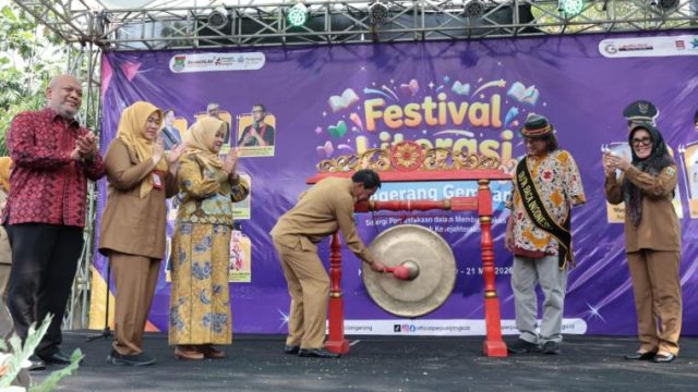 Buka Festival Literasi 2026, Bupati Tangerang Harap Budaya Literasi Meningkat