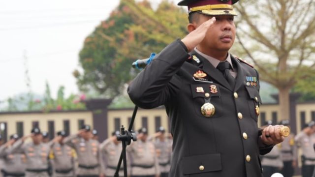Kapolres Serang Pimpin Upacara Hari Lahir Pancasila