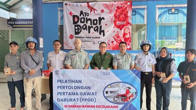 Cegah Fatalitas Jasa Raharja Tangerang Melaksanakan Penanganan Pertama Gawat Darurat di Terminal Poris