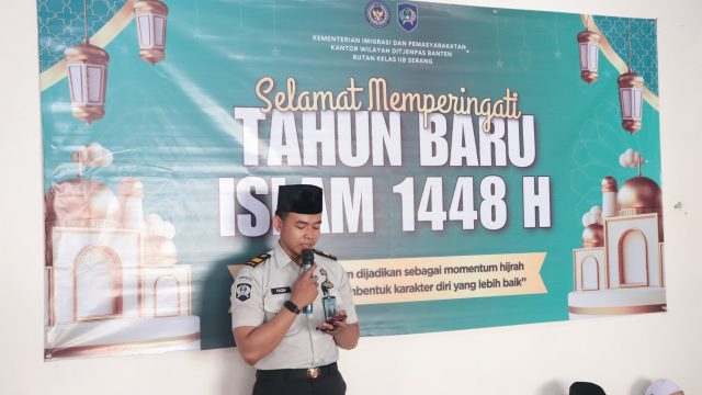 Rutan Serang Peringati Tahun Baru Islam 1448 H, Momentum Hijrah Rohani Menuju Karakter yang Lebih Baik