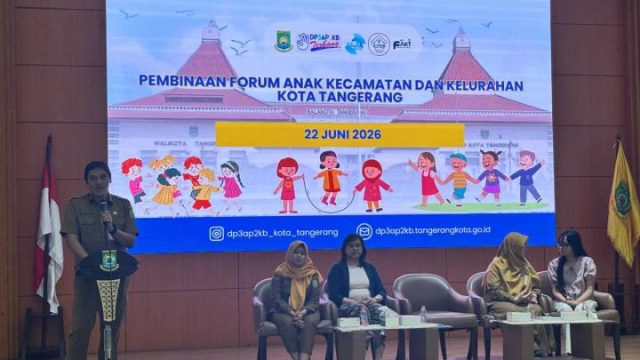 Perkuat Peran Pelopor dan Pelapor, Pemkot Tangerang Bina Forum Anak hingga Tingkat Kelurahan