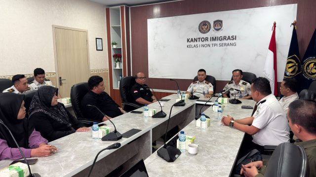 Imigrasi Serang Gelar Media Coffee Morning Wujudkan Imigrasi untuk Rakyat
