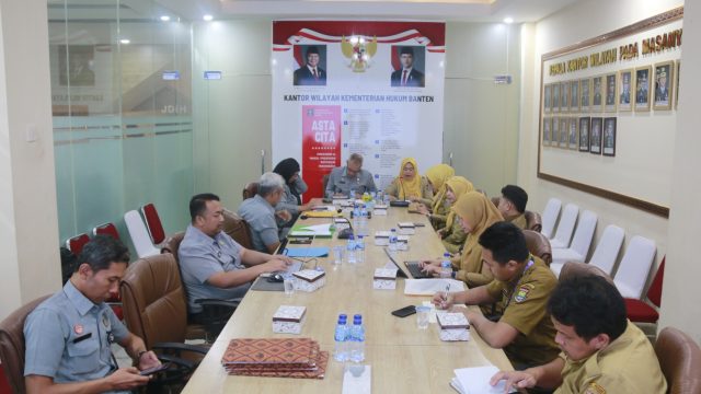 Harmonisasikan Tiga Raperbup Kabupaten Tangerang untuk Perkuat Tata Kelola Kearsipan Daerah