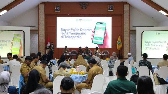 Realisasi Pajak Capai 60 Persen, BPKD Kota Tangerang Optimis Kolaborasi Tokopedia Dongkrak PAD
