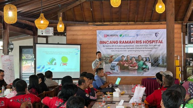 Jasa Raharja Perkuat Sinergi dengan RS RIS Hospital, Polres Tangerang Selatan, dan BPJS Ketenagakerjaan dalam Sosialisasi Keterjaminan Korban Kecelakaan Lalu Lintas