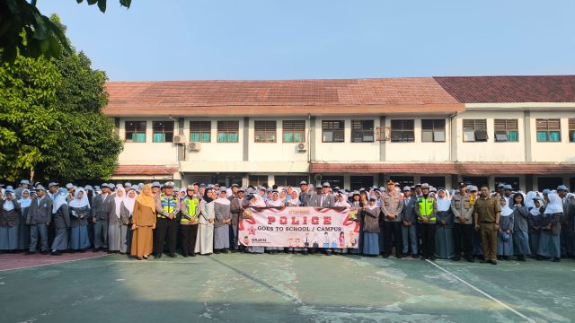 Tingkatkan Kesadaran Pelajar, PT Jasa Raharja Bersama Kepolisian Edukasi Keselamatan Berlalu Lintas di SMAN 10 Kota Tangerang