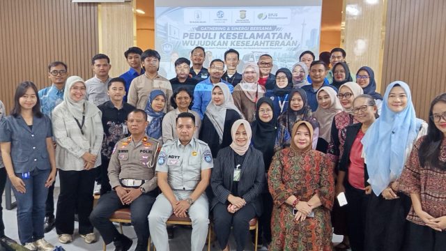 BPJS Ketenagakerjaan Cabang Cimone Sosialisasikan PLKK dan MLT Pada Acara Gathering dan Sinergi Bersama