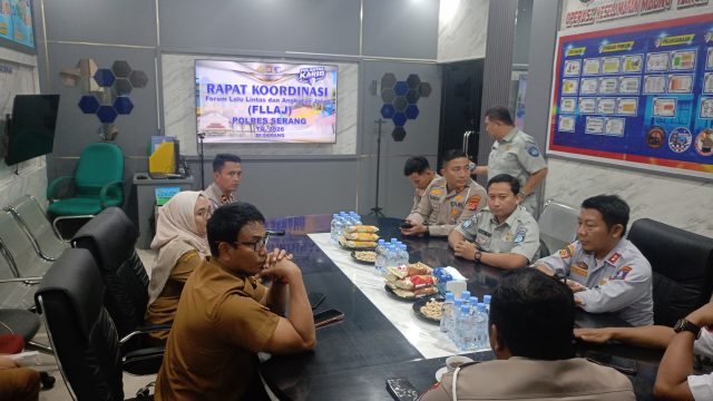 FLLAJ Perkuat Kolaborasi Lintas Sektor, Tekan Angka Kecelakaan di Kabupaten Serang