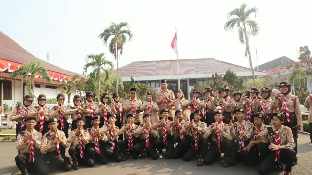 Peringati Hari Pramuka ke-65, Sekda Zaldi Sebut Pramuka Mampu Bentuk Pribadi yang Tangguh
