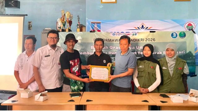Perkuat Budidaya Rumput Laut, PPK Ormawa HIMADIKRI UPI Gelar Peresmian dan Lokakarya Rumah Gracilaria Unggul di Desa Tengkurak