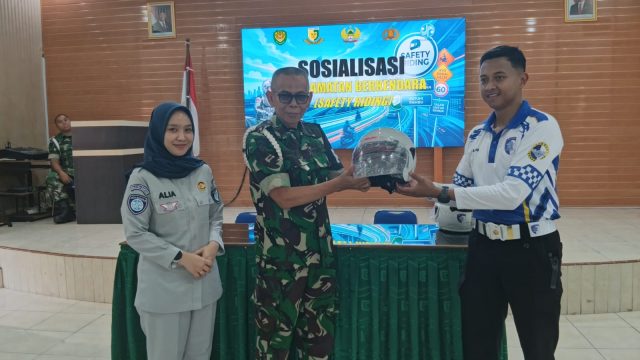 Jasa Raharja Dorong Budaya Keselamatan Berkendara Bersama Denpom III/4 Serang dan Polda Banten