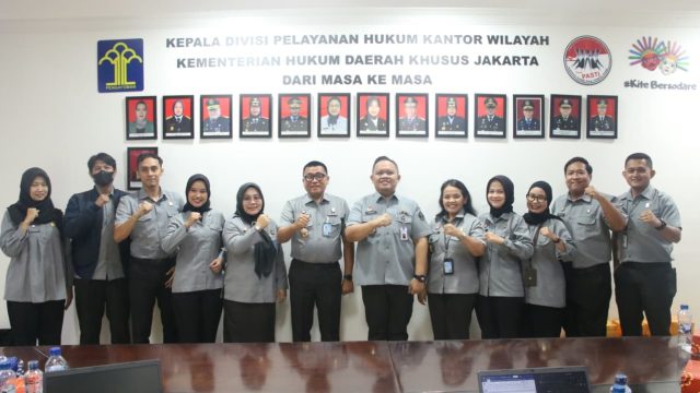 Perkuat Layanan KI, Kanwil Kemenkum Banten Benchmarking ke Kanwil DK Jakarta