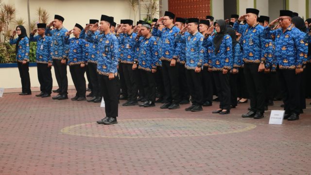 Peringati Hari Kesaktian Pancasila, Kanwil Kemenkum Banten Gelar Upacara Khidmat