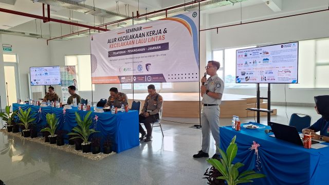 Jasa Raharja Sosialisasikan Peran dan Fungsi Jasa Raharja serta Perkenalkan Aplikasi Jasfren di PT Indo Taichen