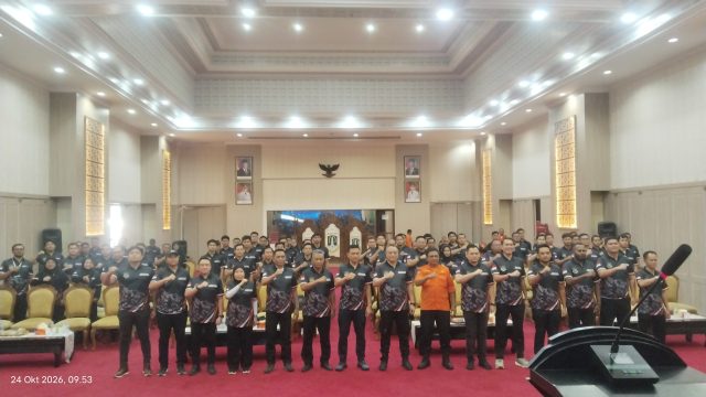 Kanwil Ditjen Imigrasi Banten Gelar Pelatihan Penanggulangan Bencana Erupsi Gunung Berapi dan Megathrust